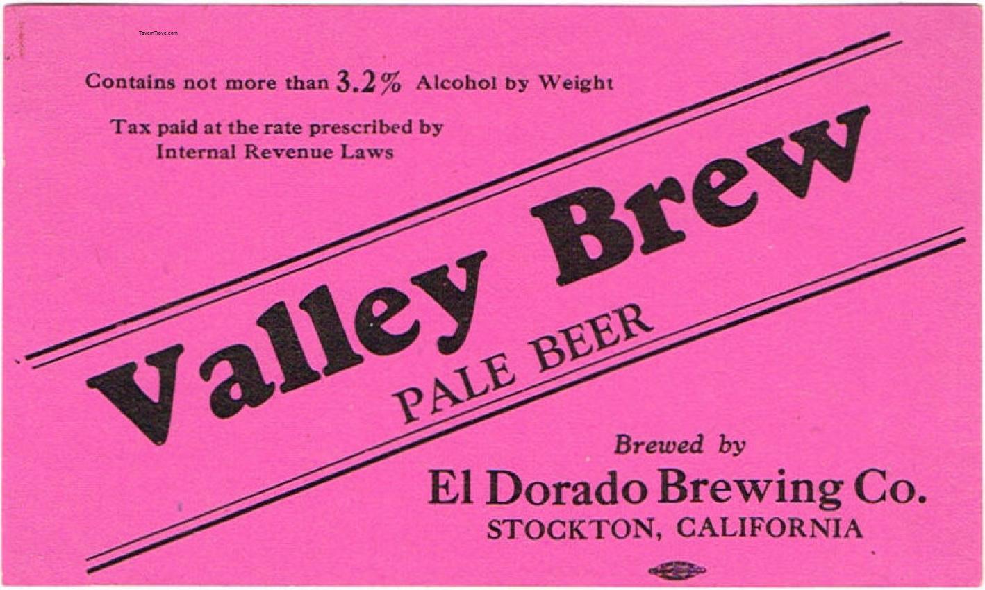 Valley Brew Pale Beer