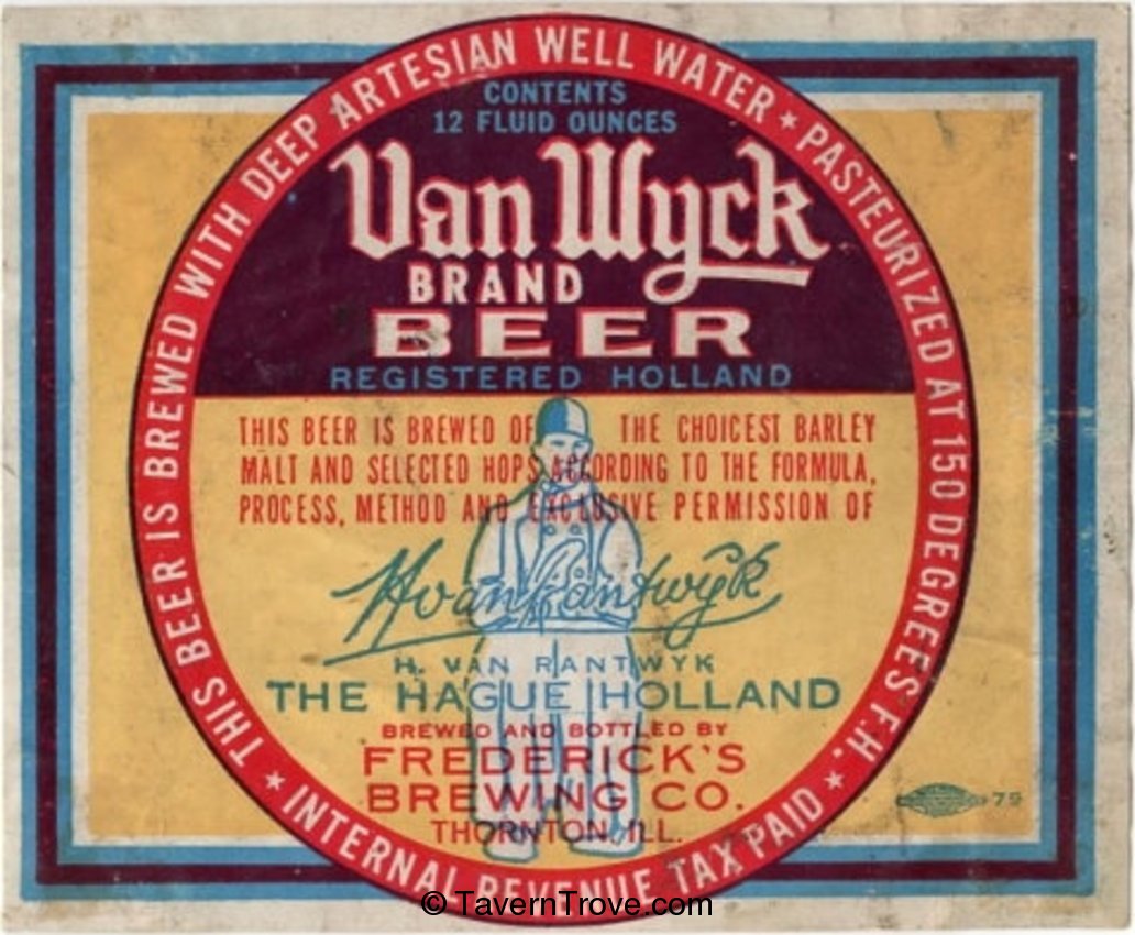 Van Wyck Brand Beer