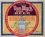 Van Wyck Brand Beer