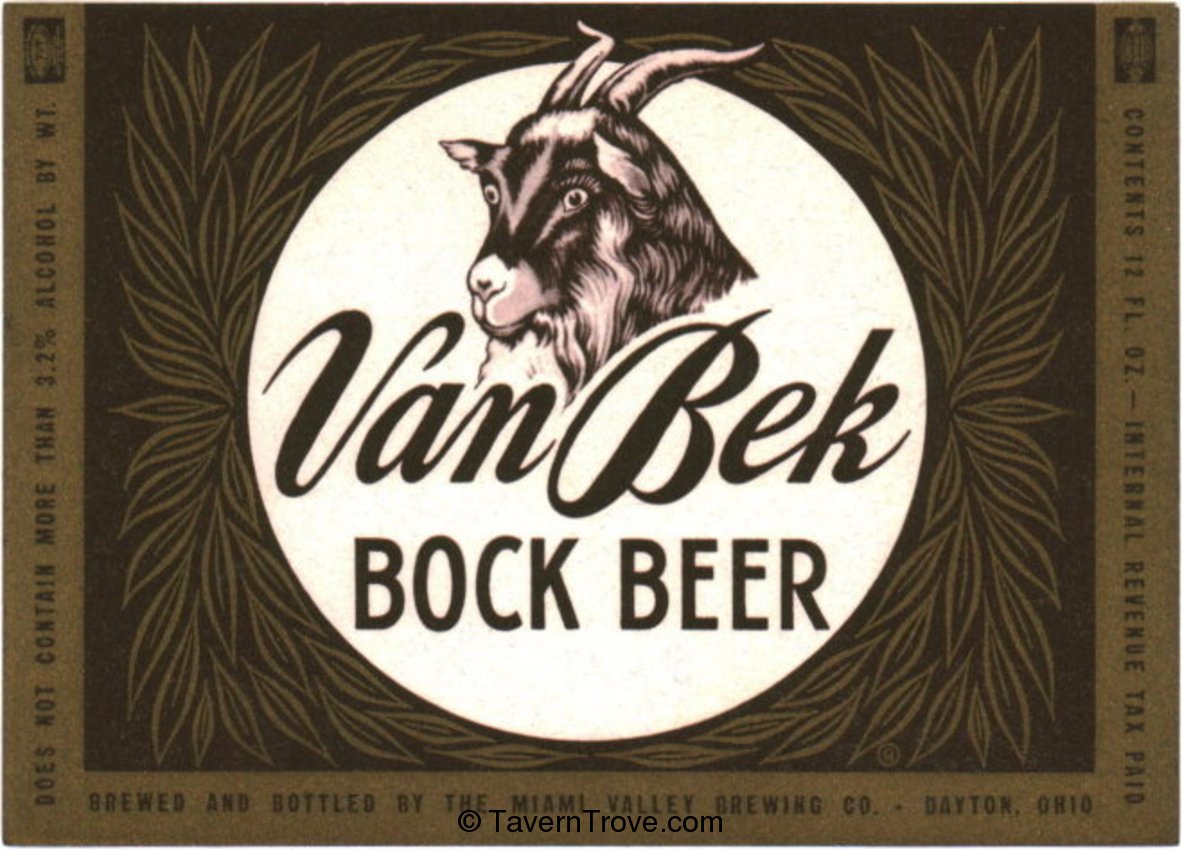 Van Bek Bock Beer