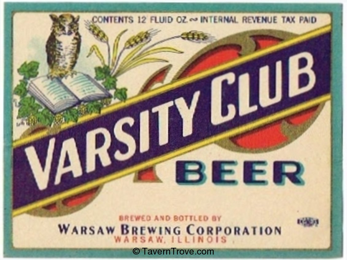 Varsity Club Beer