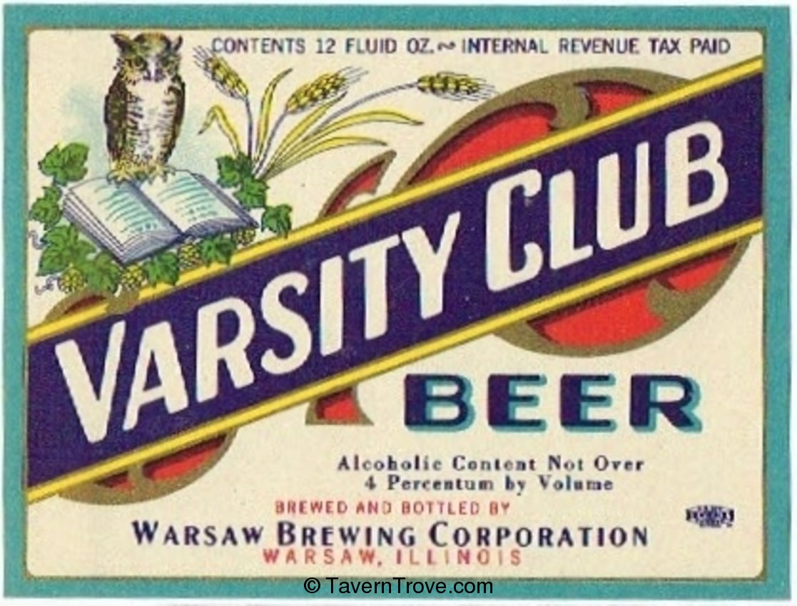 Varsity Club Beer