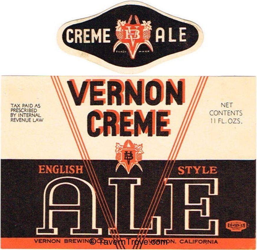 Vernon Creme Ale