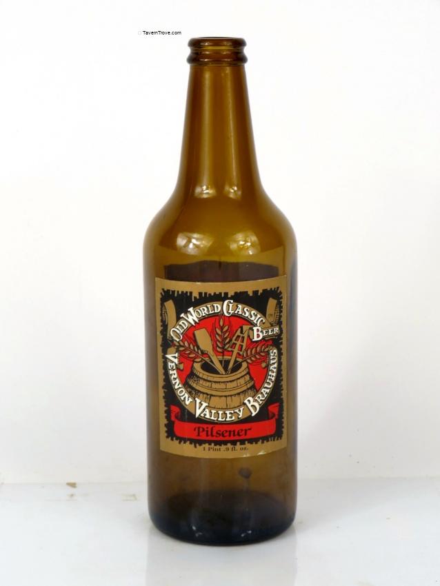 Vernon Valley Brauhaus Pilsener Beer New Jersey
