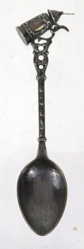 German Articulated Beer Stein Spoon