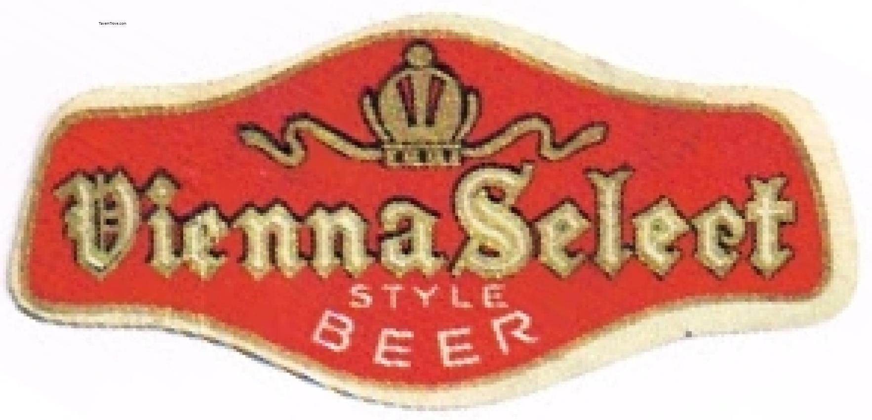 Vienna Select Beer Neck label