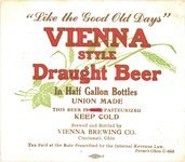 Vienna Draught Beer