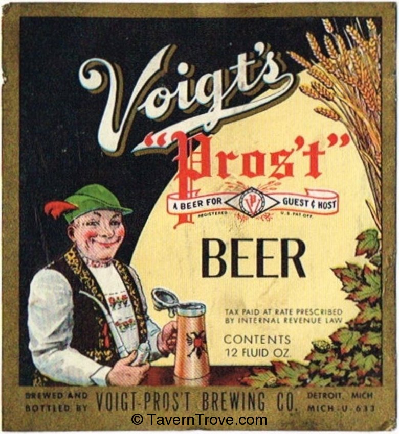 Voigt's Pros't Beer