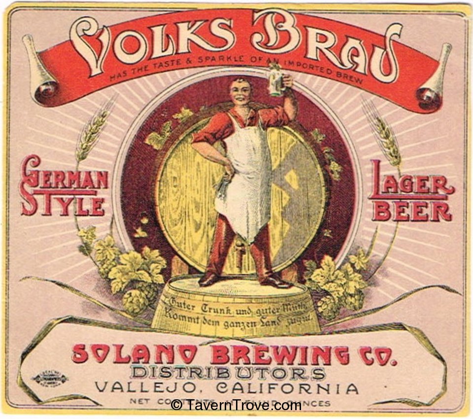 Volks Brau Lager Beer