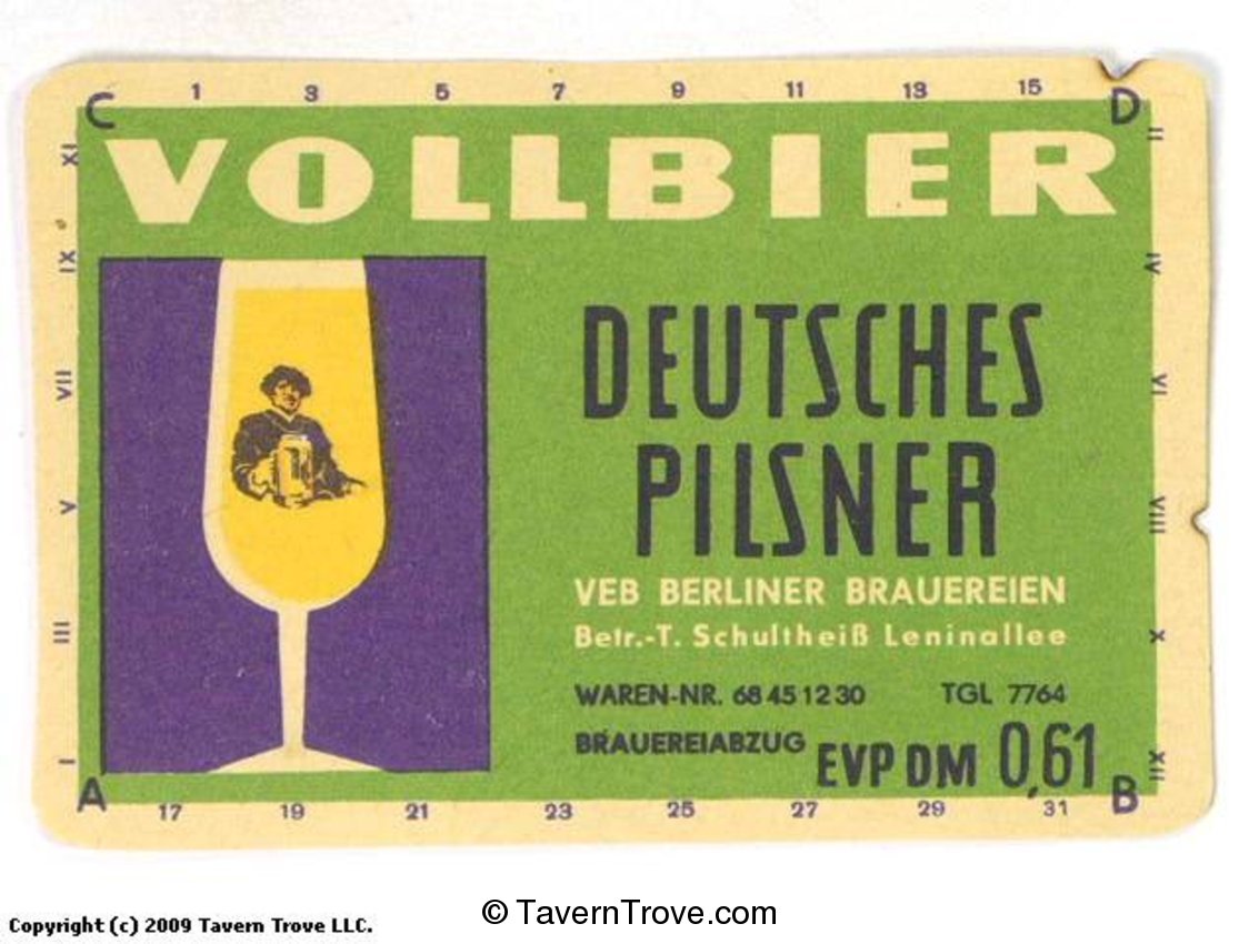 Vollbier Deutsches Pilsner
