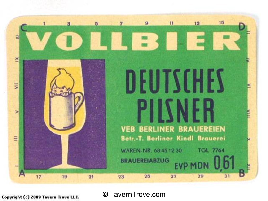 Vollbier Deutsches Pilsner