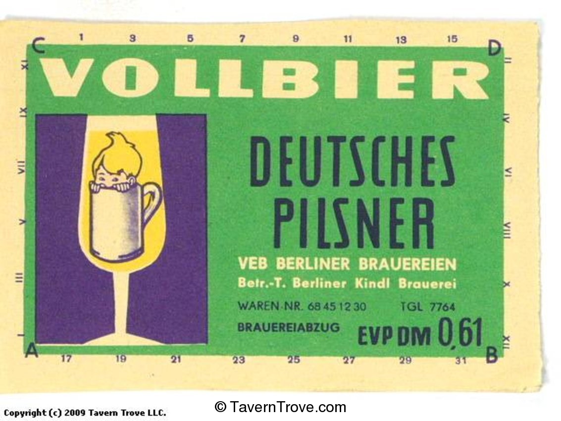 Vollbier Deutsches Pilsner