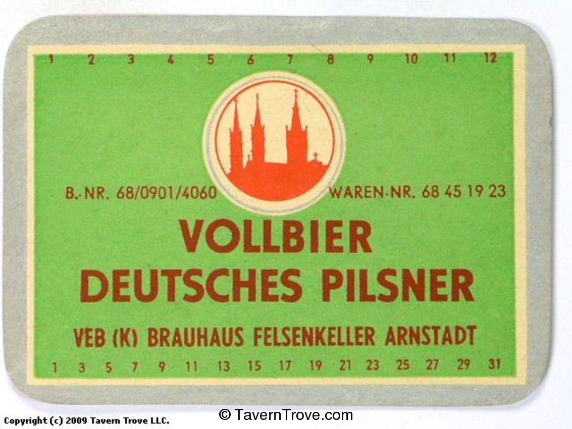 Vollbier Deutsches Pilsner