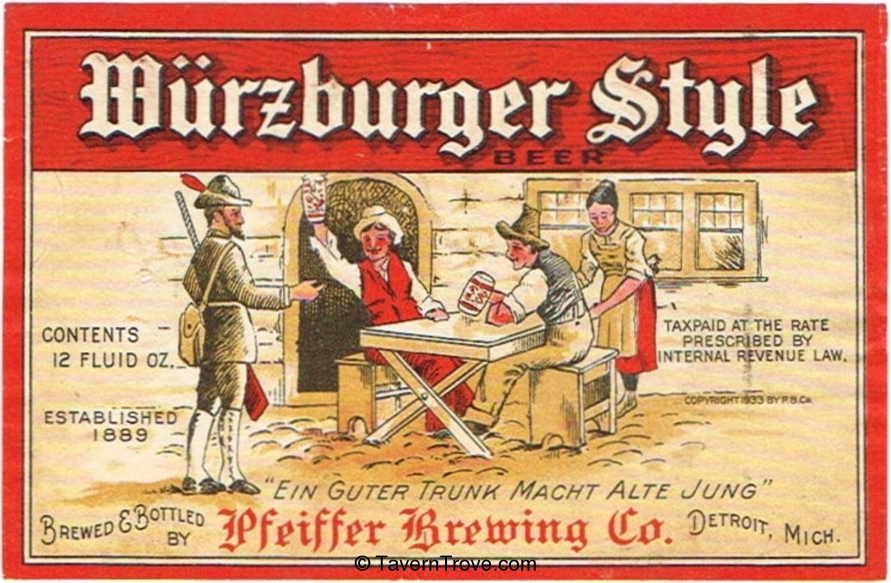 Wűrzburger Style Beer