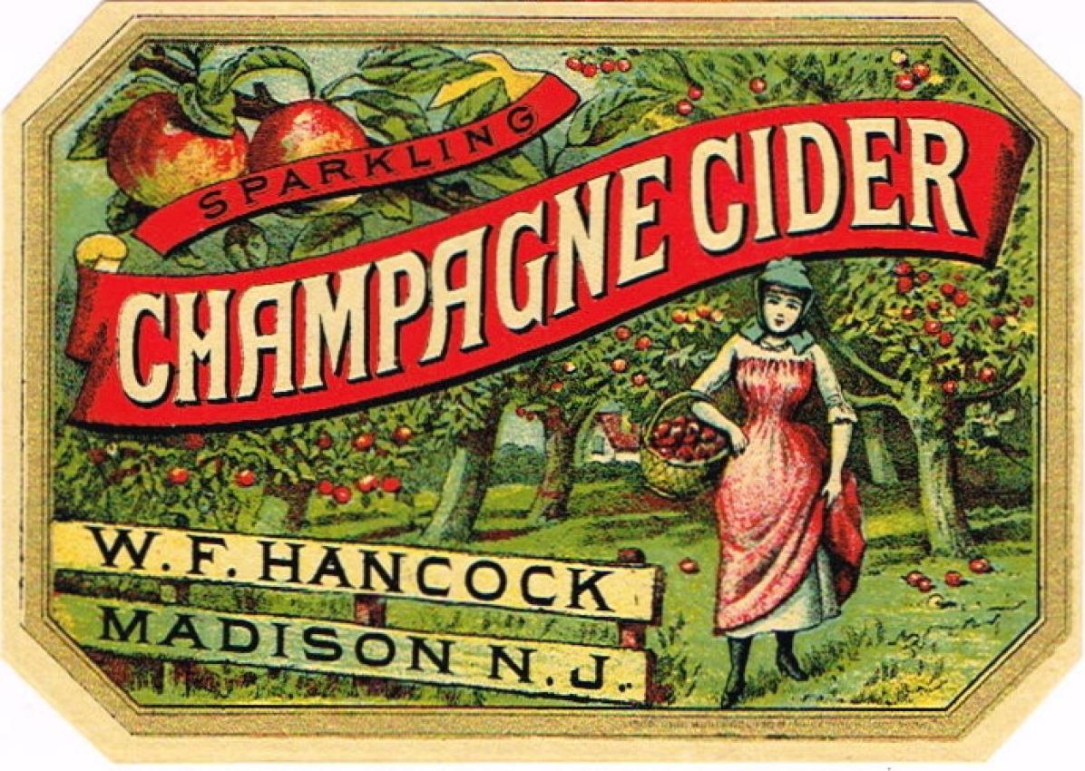 W. F. Hancock Champagne Cider Madison New Jersey