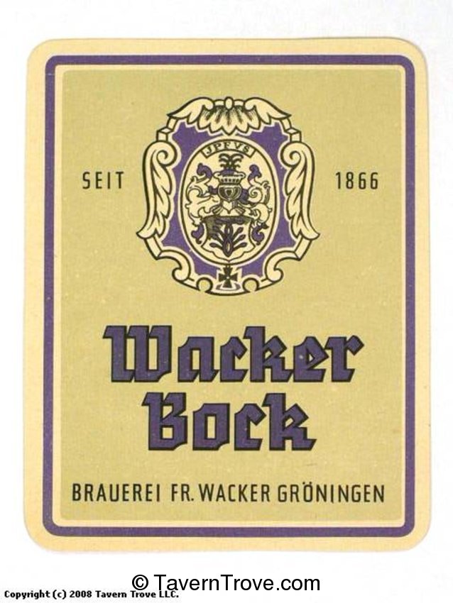 Wacker Bock