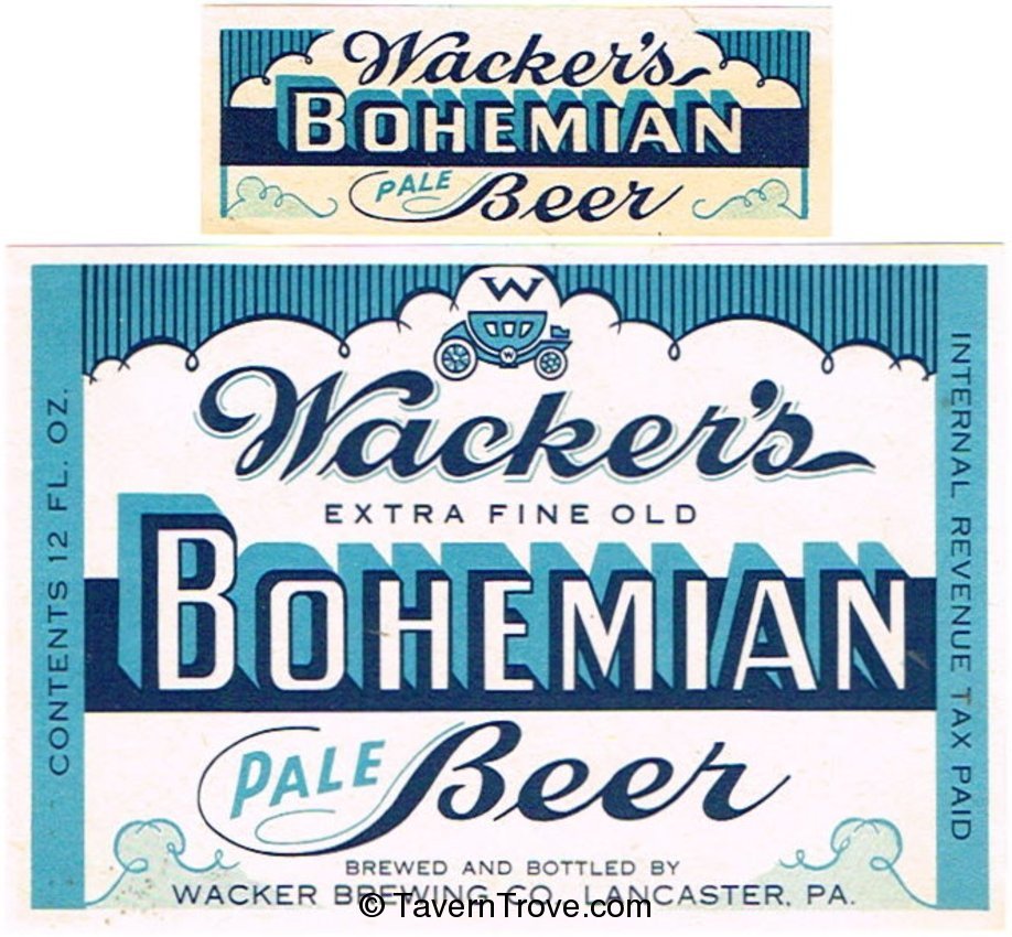 Wacker's Bohemian Pale Beer