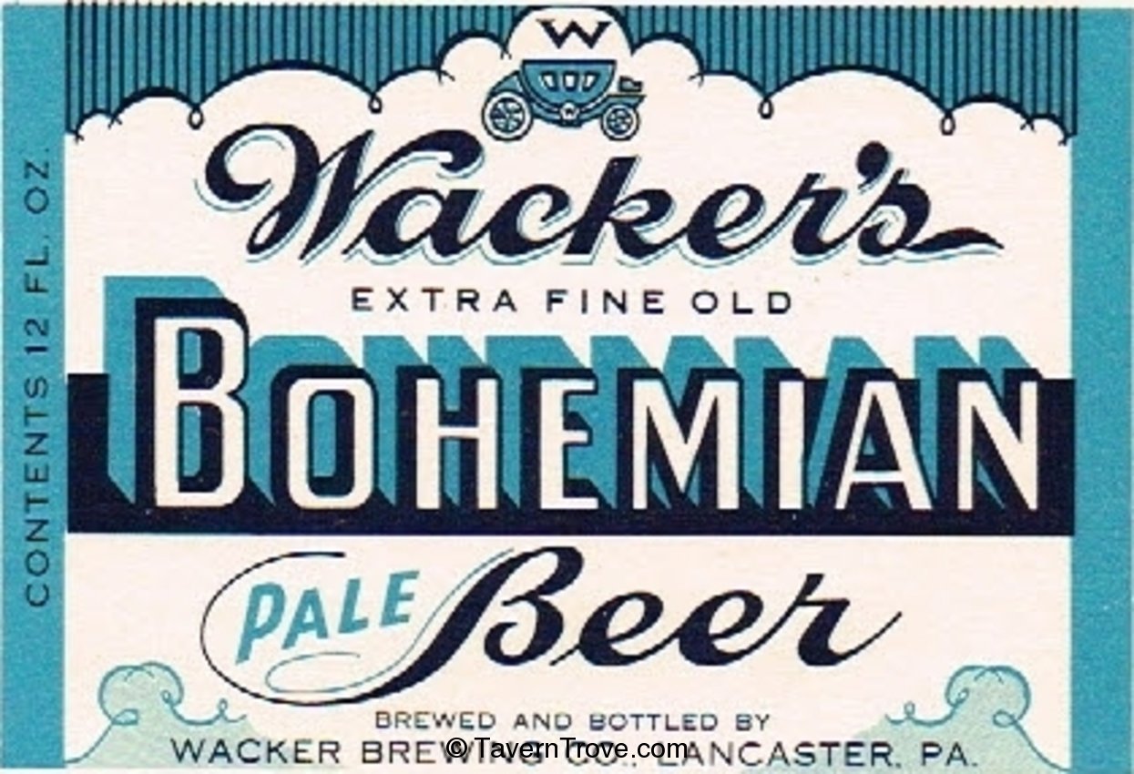 Wacker's Bohemian Pale Beer