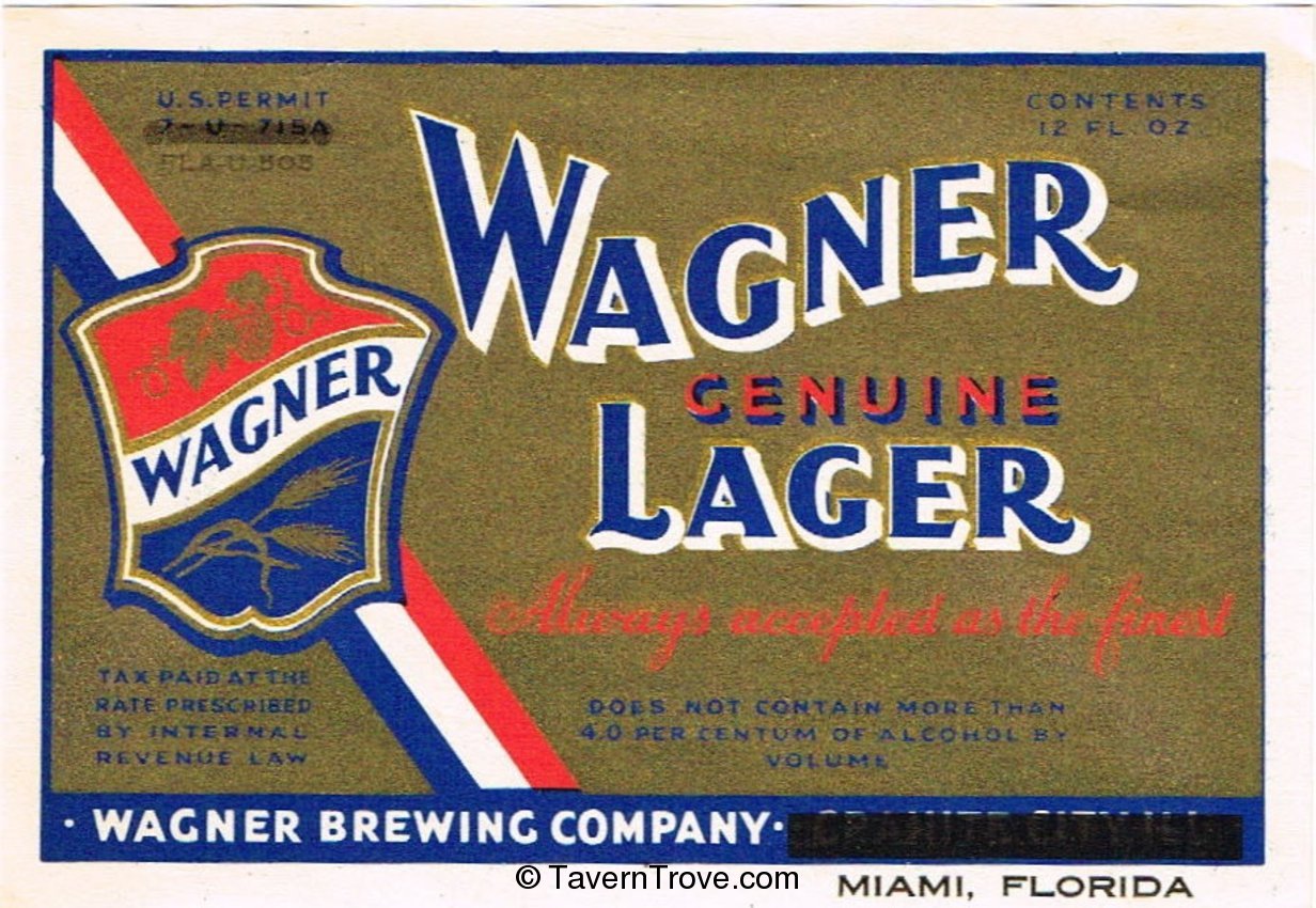 Wagner Genuine Lager Beer