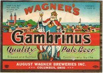 Wagner's Gambrinus Quality Pale Beer