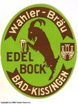 Wahler Bräu Edel Bock