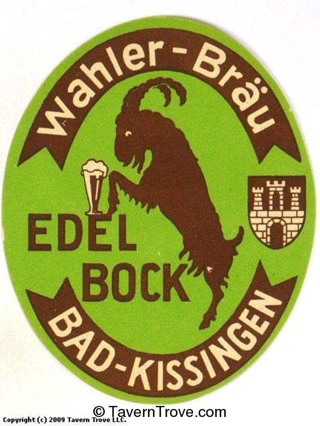 Wahler Bräu Edel Bock