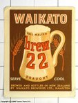 Waikato Brew 22 Draught