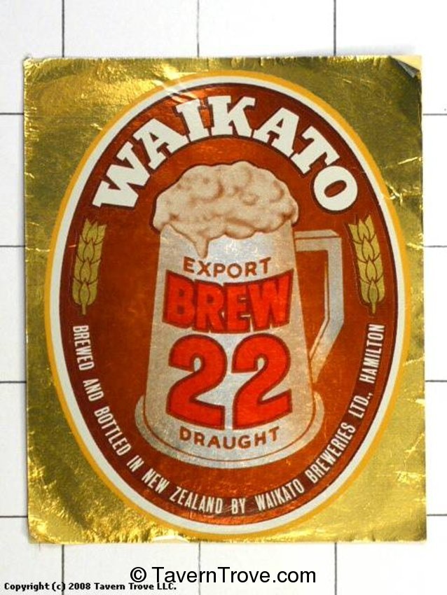 Waikato Brew 22 Draught