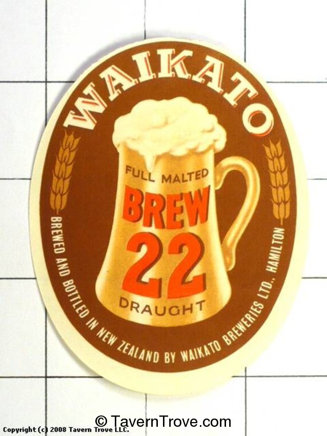 Waikato Brew 22 Draught