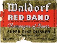 Waldorf Red Band Beer