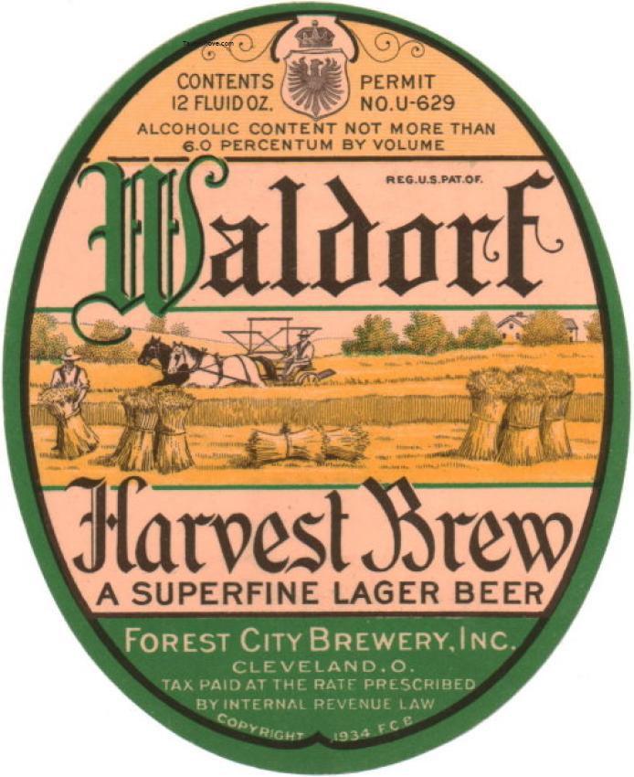 Waldorf Harvest Brew Beer