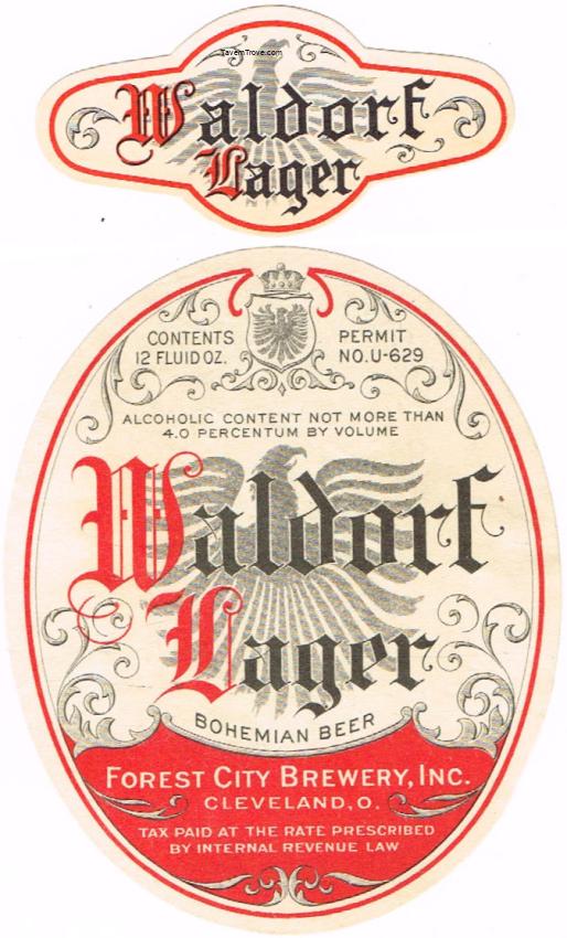 Waldorf Lager Beer