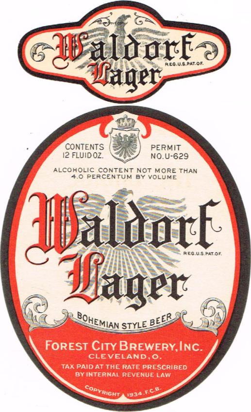 Waldorf Lager Beer