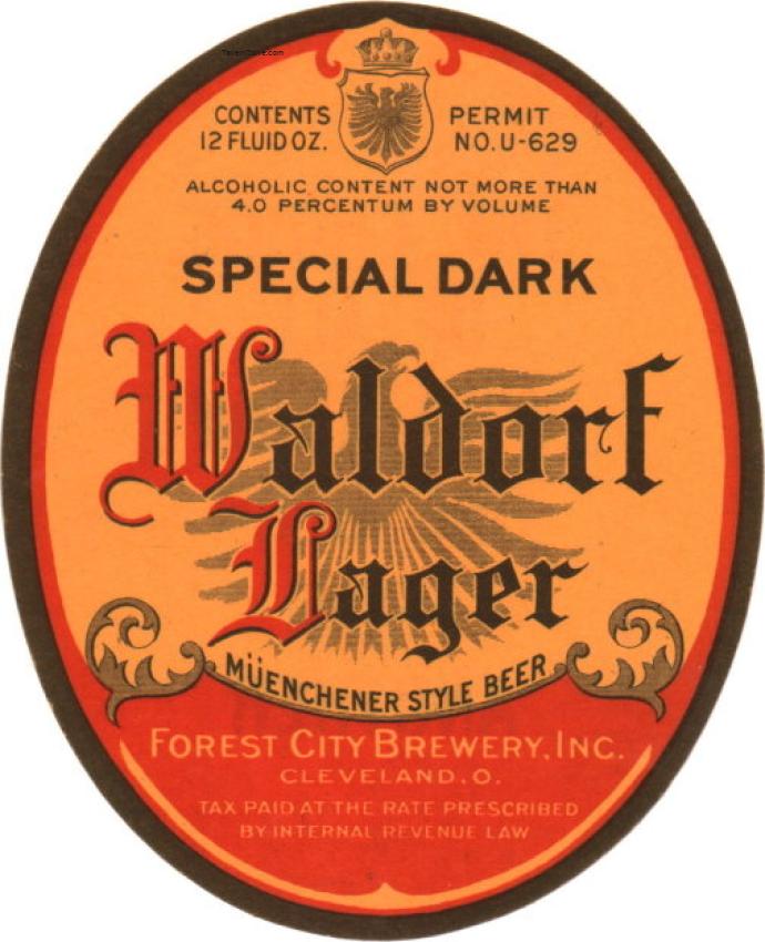Waldorf Lager Beer