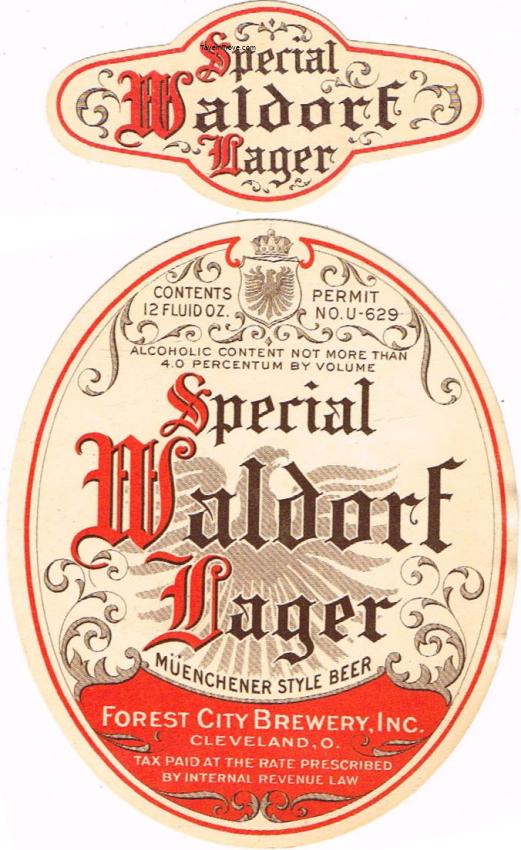 Waldorf Lager Beer