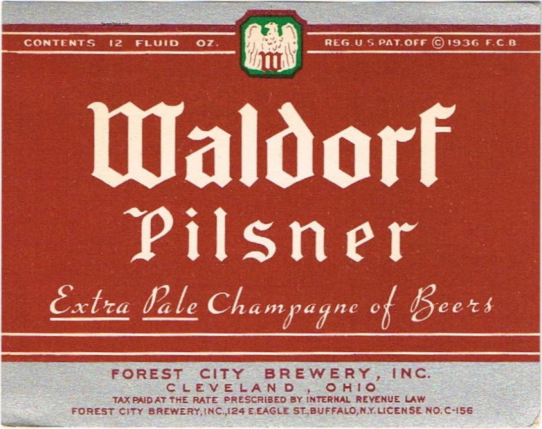 Waldorf Pilsner Beer