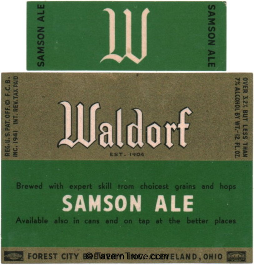 Waldorf Samson Ale