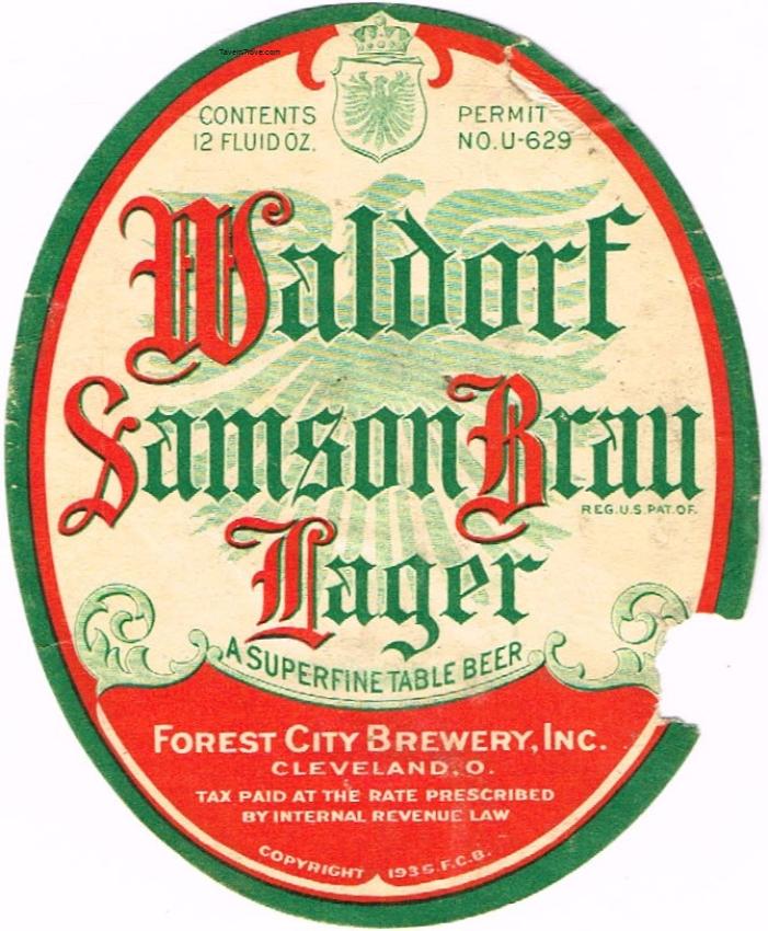 Waldorf Samson Brau Lager Dupe