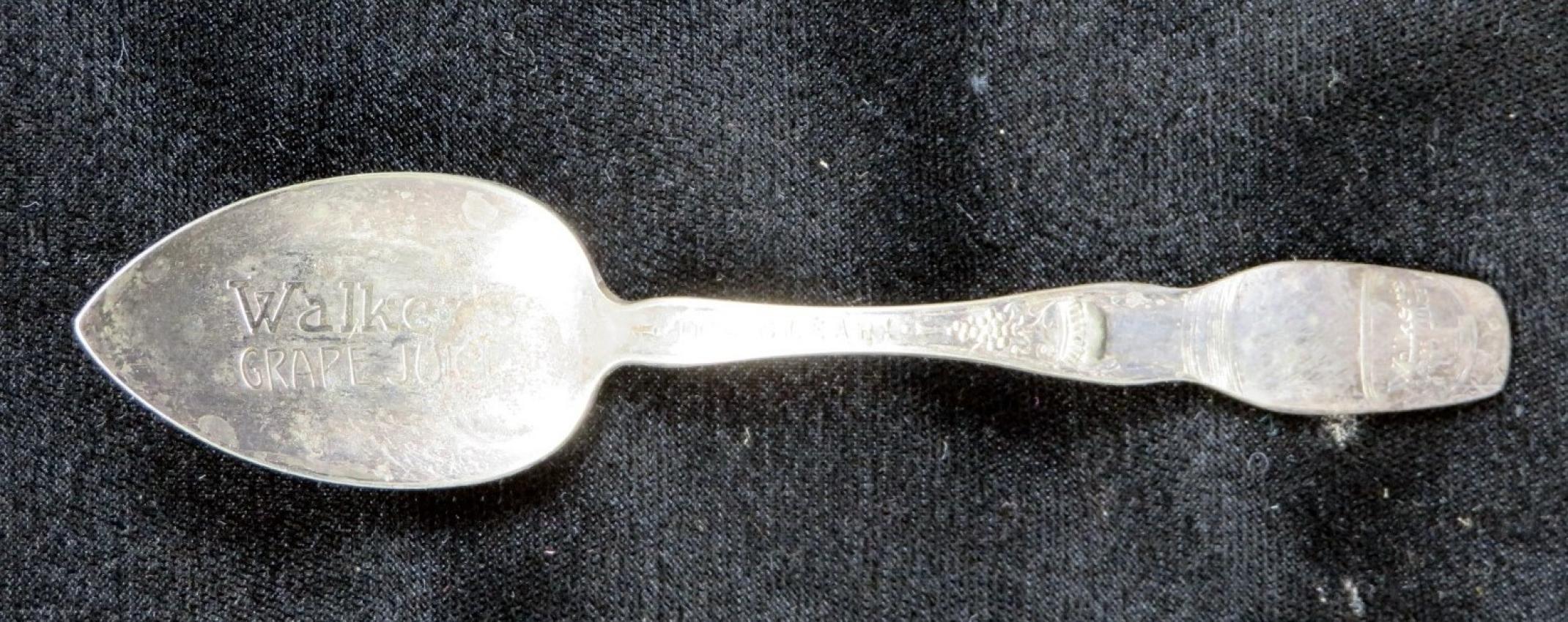Walker's Grape Juice Souvenir Spoon