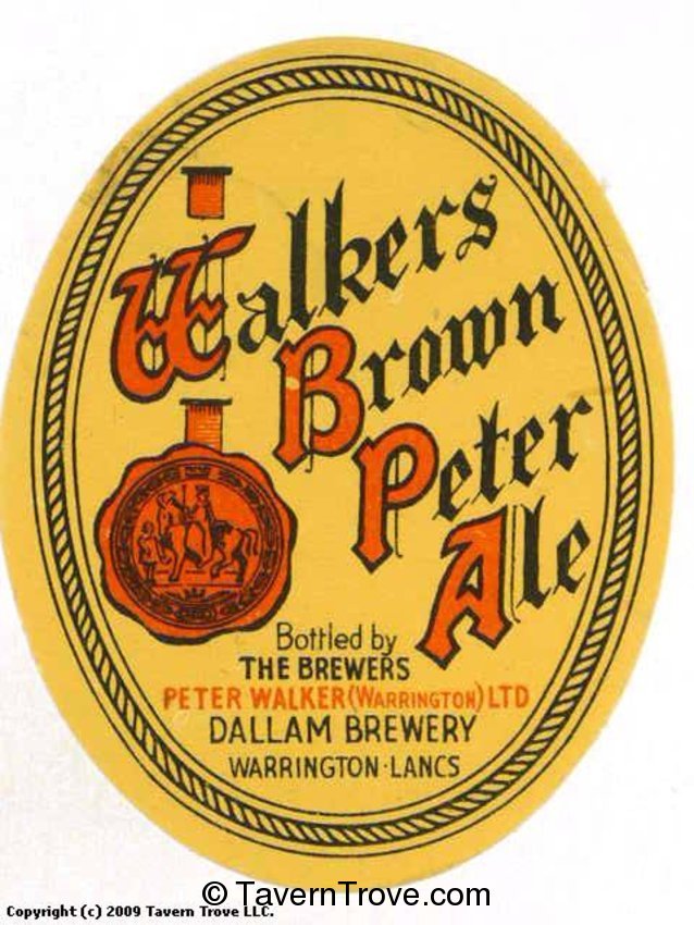 Walkers Brown Peter Ale
