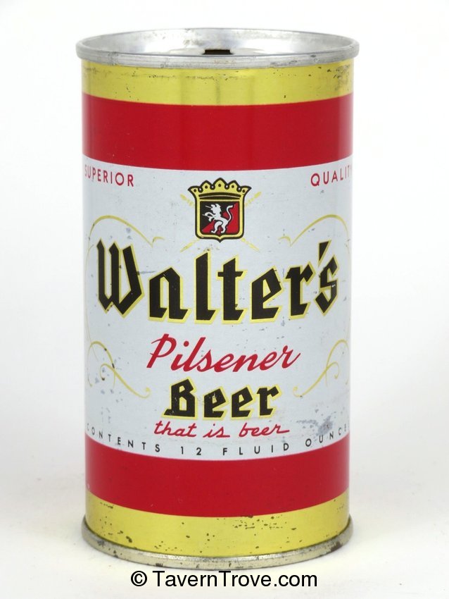 Walter's Pilsener Beer