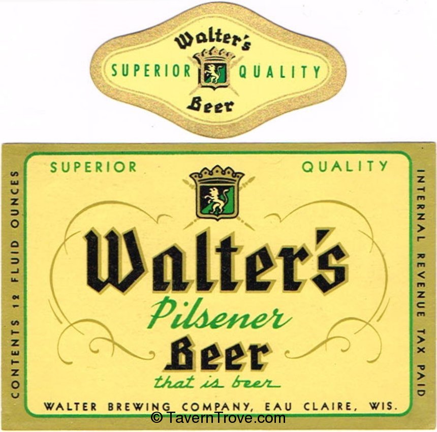 Walter's Pilsner Beer