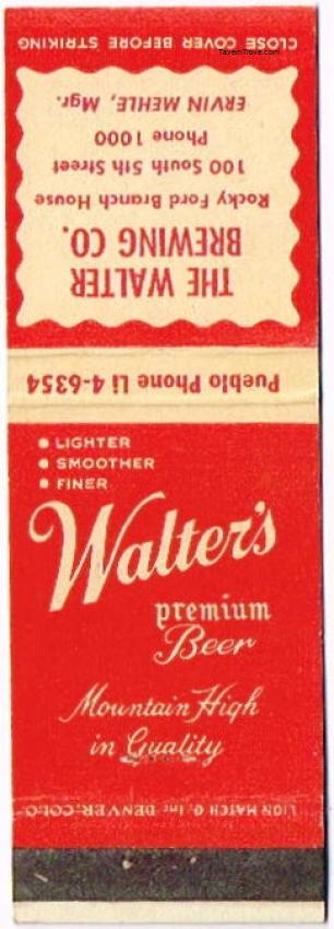 Walter's Premium Beer