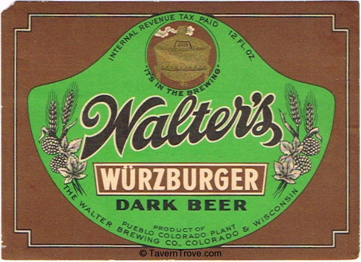 Walter's Würzburger Dark Beer