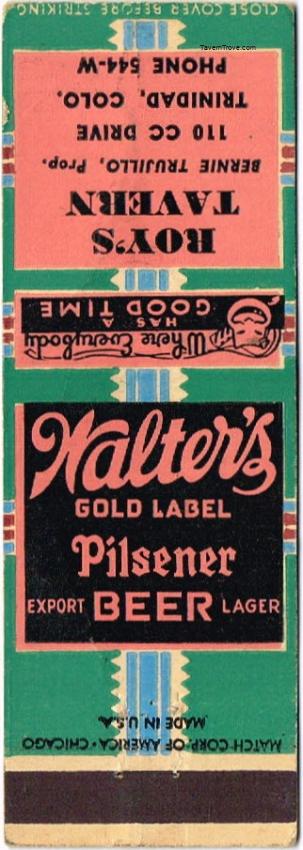 Walter's Gold Label Beer