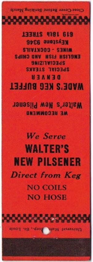 Walter's New Pilsner Beer Dupe