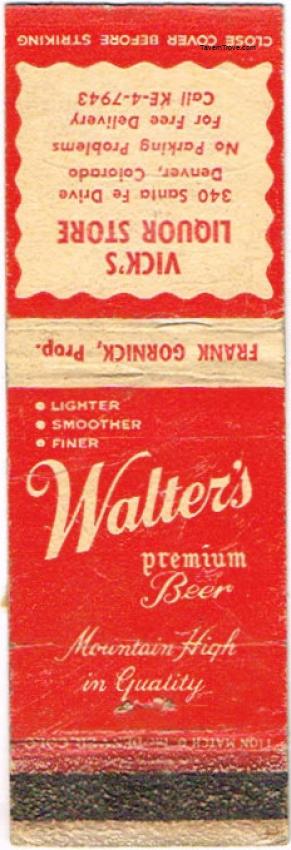 Walter's Premium Beer
