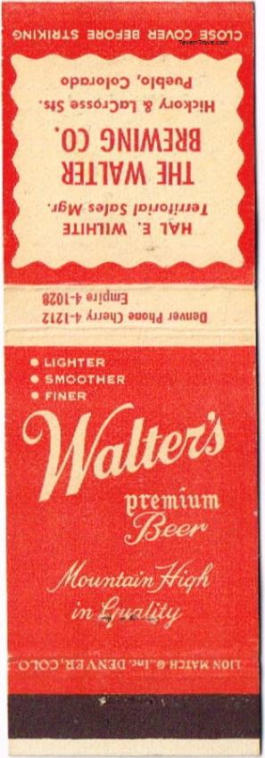 Walter's Premium Beer Dupe