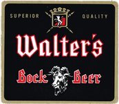 Walter's Bock Beer Decal