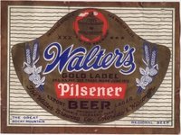 Walter's Pilsener Beer